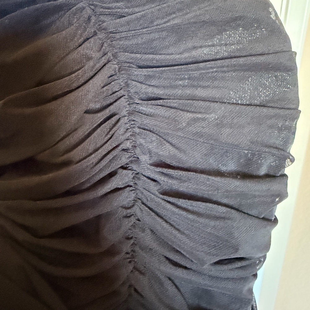 House of CB Black Ruched Spaghetti Strap Maxi - Picture 7 of 7